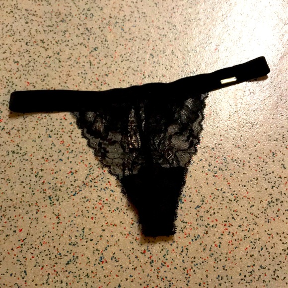 Adore Me Other - Adore Me lace and velvet g-string panties size small